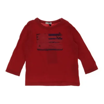 Långärmad t-shirt (Röd, Blå) från Benetton Baby Bomull