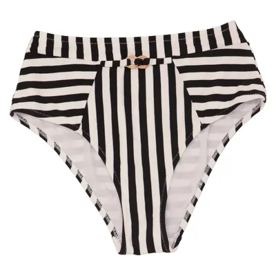 Bikini broekje (Zwart, Wit) van Palmers Elastaan, Polyamide, Polyester