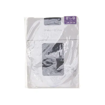 Nylonstrumpbyxor (Svart) från Eurobella Elastan, Polyamid