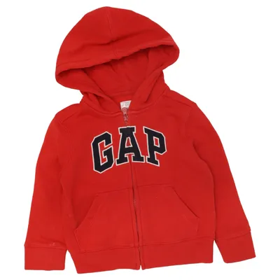 Hættetrøje (Rød) fra BabyGap Bomuld, Genanvendt polyester