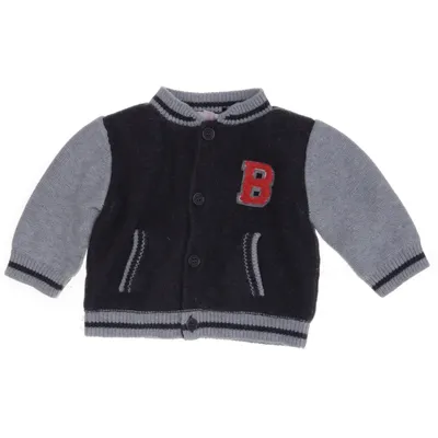 Kofta (Grå, Svart) från Bonpoint Bomull, Ull