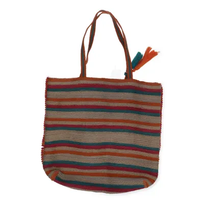 Strandväska (Beige, Flerfärgad) från Promod