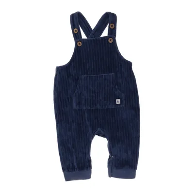 Hängselbyxor (Blå) från Topomini Ekologisk bomull, Polyester