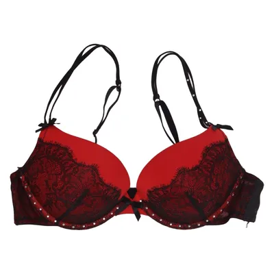 BH (Röd, Svart) från Hunkemöller Elastan, Polyamid, Polyester