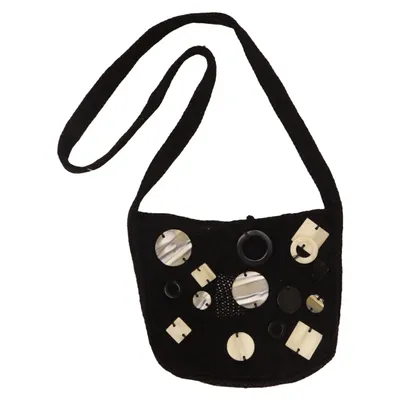 Shoulder-bag (Black) from Ischiko Cotton