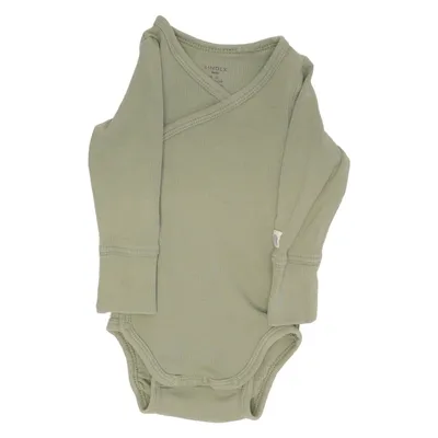 Body (Grön) från Lindex Baby Bomull, Elastan
