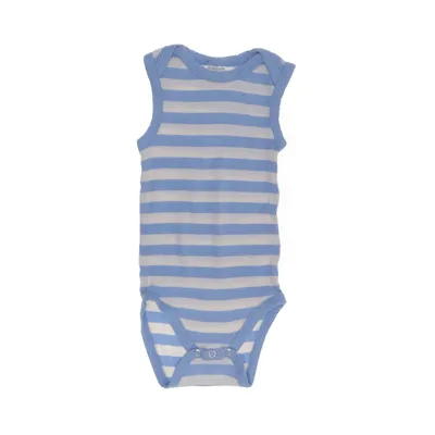 Romper (Blauw, Wit) van Pocopiano Organisch katoen