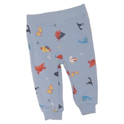 Sweatpants (Blue, Multicolored) from Impidimpi Organic cotton, Polyester