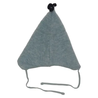 Beanie (Blue) from Hessnatur Cotton, Wool