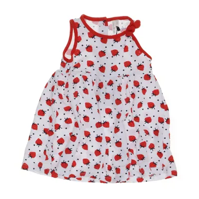 Dress (White, Red, Multicolored) from Orchestra Cotton, Elastane