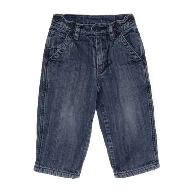 Jeans (Blå) från Gap Bomull, Polyester
