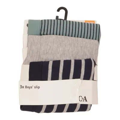 Sous-vêtement (Bleu, Gris, Multicolore) de C&A Coton, Élasthane, Viscose