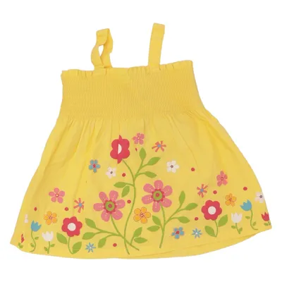 Kleid (Gelb, Mehrfarbig) von Faded Glory Baumwolle
