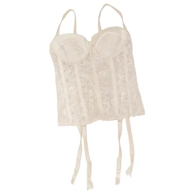 Bustier (White) from Di Lorenzo Elastane, Polyamide
