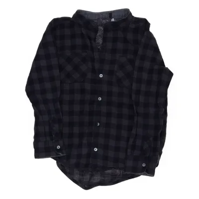 Flannel shirt (Gray, Blue) from Tocoto Vintage Cotton