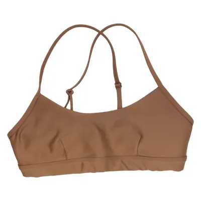 Sports bra (Beige) from Alo Yoga Elastane, Polyester