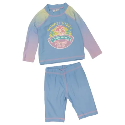 Sonnenschutzkleidung (Blau, Mehrfarbig) von Alive Elasthan, Polyamid