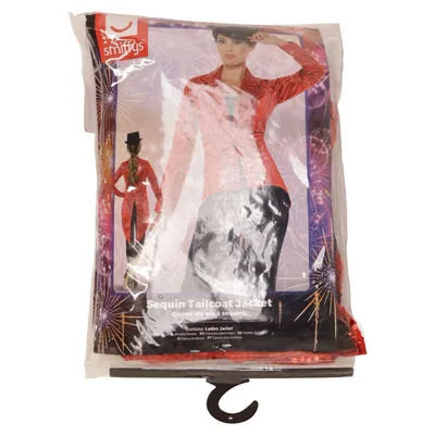 Frackkavaj (Sequin Tailcoat Jacket) från Smiffy's Polyester