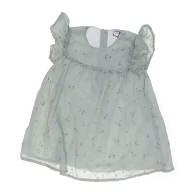 Klänning (Grön, Flerfärgad) från Name It Bomull