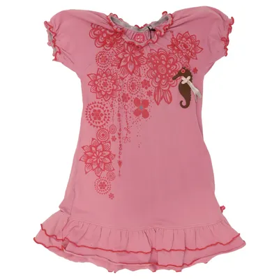 Kjole (Pink) fra Cakewalk Bomuld, Elastan