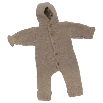 Rompers (Gray) from Disana Cotton, Wool
