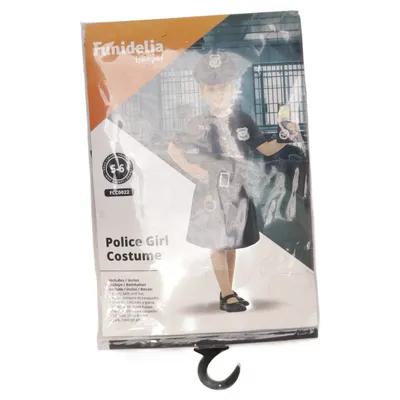 Udklædning (Police Girl Costume) fra Funidelia Polyester