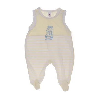 Rompers (Yellow, White) from Baby Club Cotton, Polyester