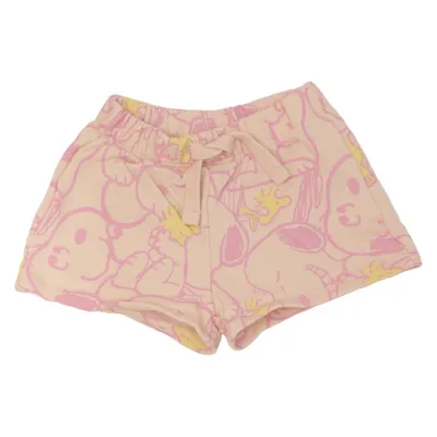 Mjukisshorts (Beige, Rosa, Gul) från Zara x Peanuts Bomull, Polyester