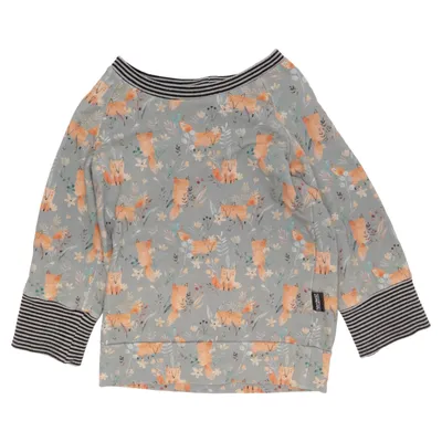 Sweatshirt (Grå, Flerfarvet) fra Nordkidz