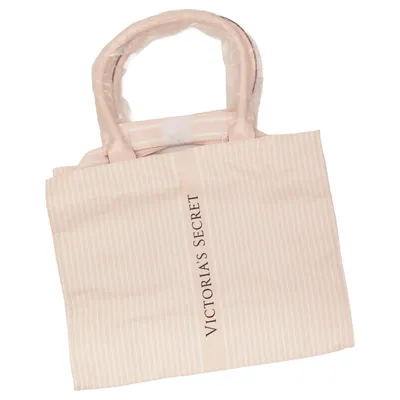 Canvas bag (Pink, White) from Victoria's Secret
