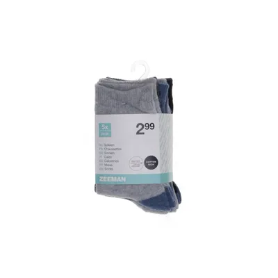 Sokken (Grijs, Blauw) van Zeeman