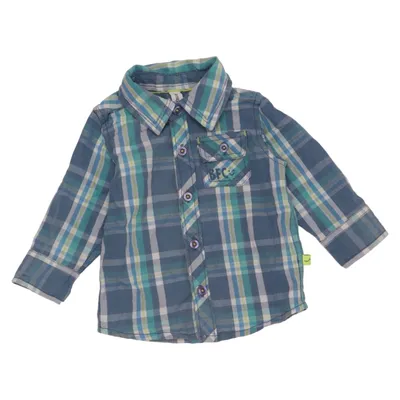 Chemise (Bleu, Vert, Blanc) de Babyface Coton