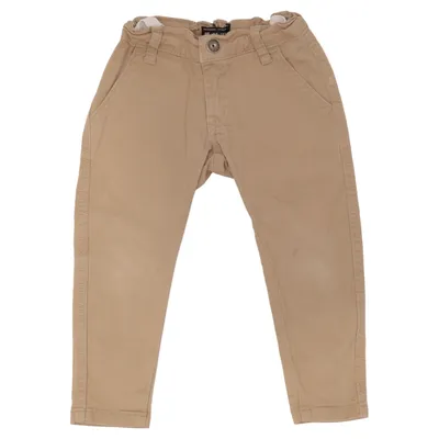 Chinos (Beige) from Blue Effect Cotton, Elastane