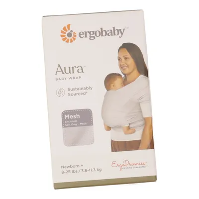 Bärsjal (Aura) från Ergobaby Elastan, Återvunnen polyester