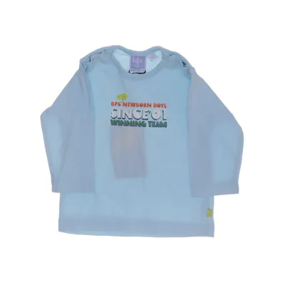 Long sleeve T-shirt (Blue) from Babyface Cotton