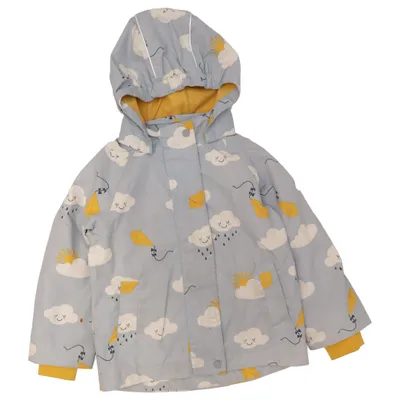 Rain jacket (Blue, Yellow, White) from Tchibo Polyester