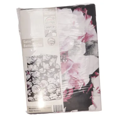Parure de lit (Noir, Blanc, Violet) de Sanfor Coton