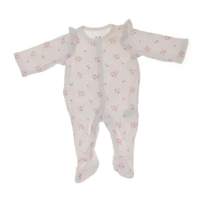 Sparkedragt (Hvid, Pink) fra Baby C&A Bomuld