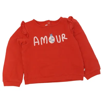 Sweatshirt (Rød) fra Cadet Rousselle Bomuld, Polyester