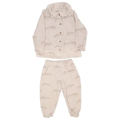 Pyjamas (Beige) från Topomini Bomull