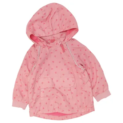 Rain jacket (Pink) from Topomini Cotton, Polyester