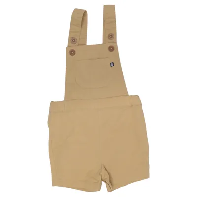 Hängselbyxor (Beige) från Petit Bateau Bomull, Elastan