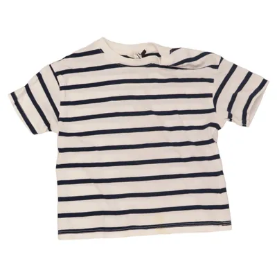 T-shirt (Wit, Blauw) van H&M Katoen