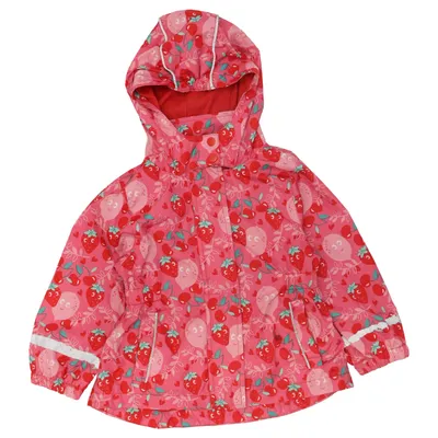 Rain jacket (Pink, Multicolored) from Topomini Cotton, Polyester