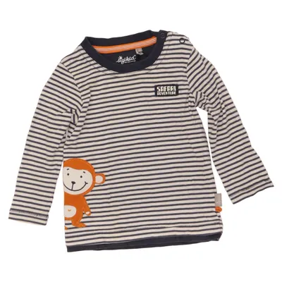 Langarmshirt (Blau, Weiß) von Sigikid Baumwolle