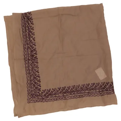 Halstuch (Beige, Lila) von Wanda La Mouche