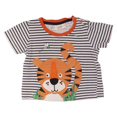 T-shirt (Blanc, Bleu, Orange) de Lily & Jack Coton