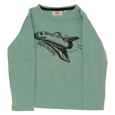 Langarmshirt (Grün) von Koko Noko Baumwolle, Elasthan