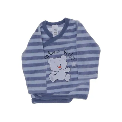 Omlottblus (Blå, Vit) från Baby Club by C&A Bomull, Polyester