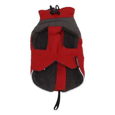 Dog coat (Red, Gray) from Nobby Polyester